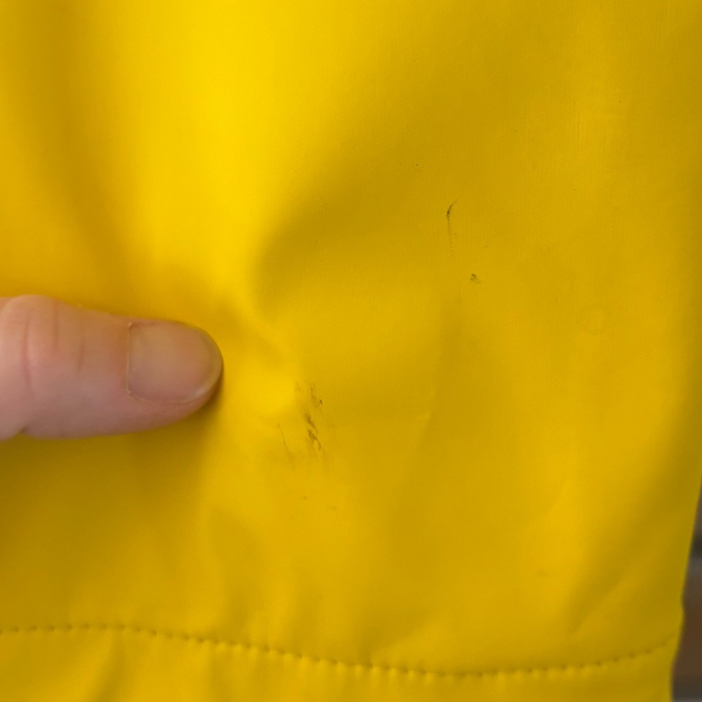 Women’s Herschel Supply Company Yellow Rain Jacket size L - Picture 9 of 10